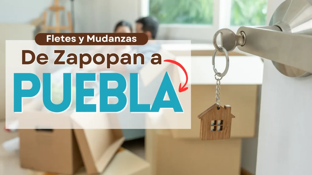 camioneta para mover muebles de Zapopan a Puebla